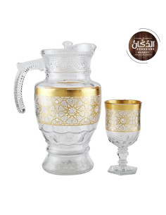 SERVICE CARAFE DORE