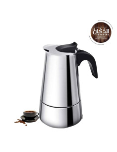 Cafetière expresso italienne - inox 10 tasses