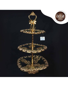 ETAGERE A GATEAUX GOLD