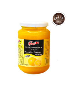Nappage De Fruits En Mourceaux Citron