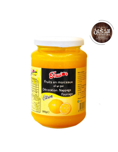 Nappage De Fruits En Mourceaux Citron