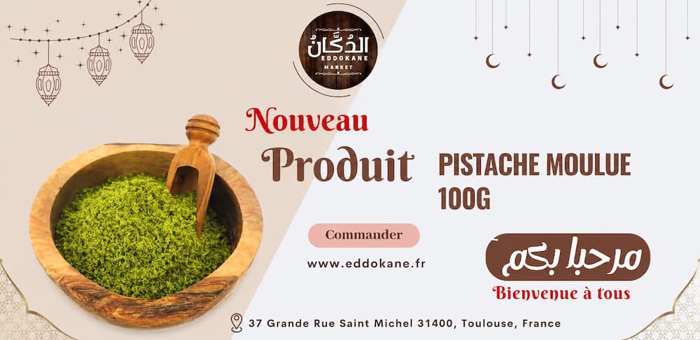 Pistache moulue
